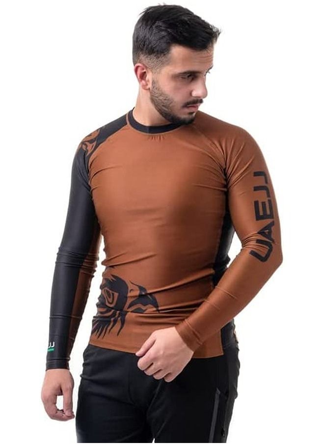 Jiu Jitsu Long Sleeve Rash Guard For Adults