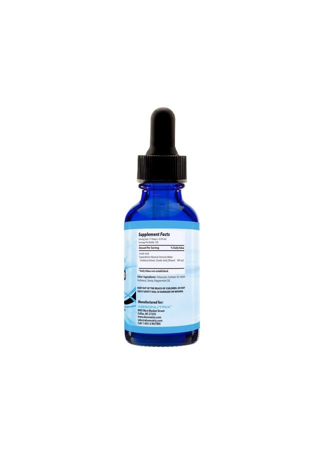Absonutrix - Ursolic Acid 300Mg 4 Fl Oz Bottle 120 Highly Potent Servings High Bioavailability Quick Absorption Thirdparty Tested Gmpcertified Nongmo Crueltyfree Products Made In Usa - Image 1
