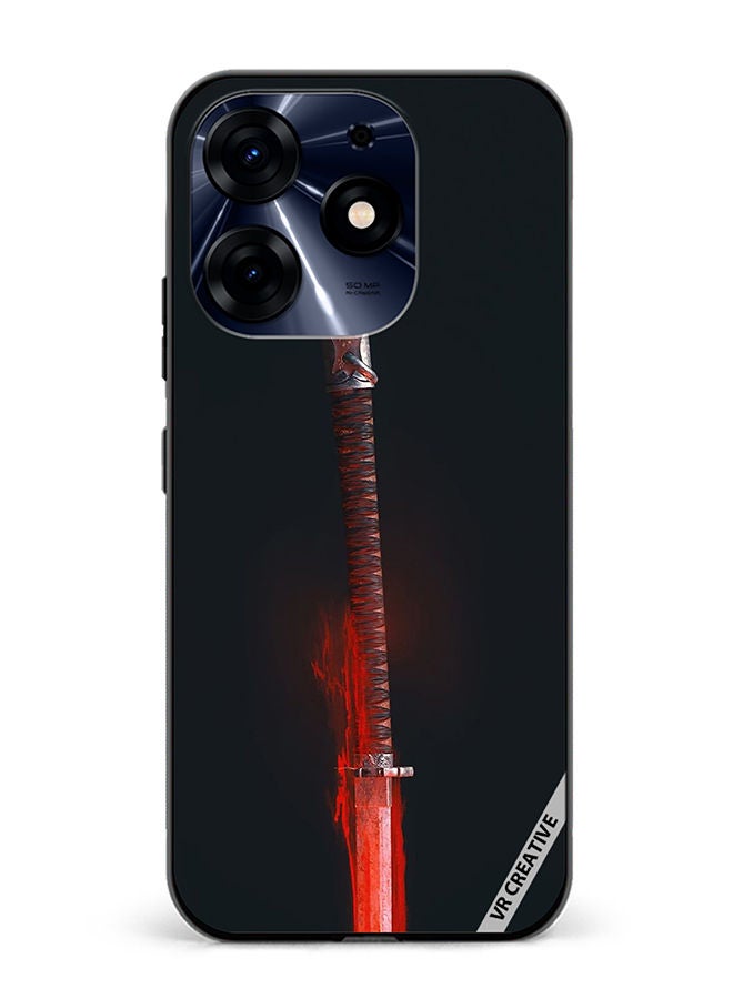 VR CREATIVE Protective Case Cover For Tecno Spark 10 Pro The Mortal Blade Design Multicolour - Image 1