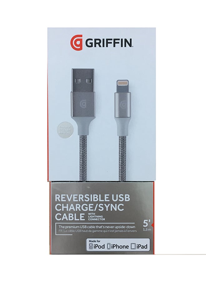 غريفين كابل Lightning رمادي - Image 2