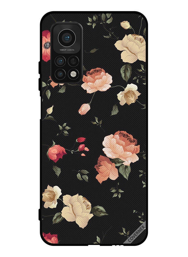 Covernex Protective Case Cover For Xiaomi Mi 10T Pro 5G Colorful Lotus  - Image 1
