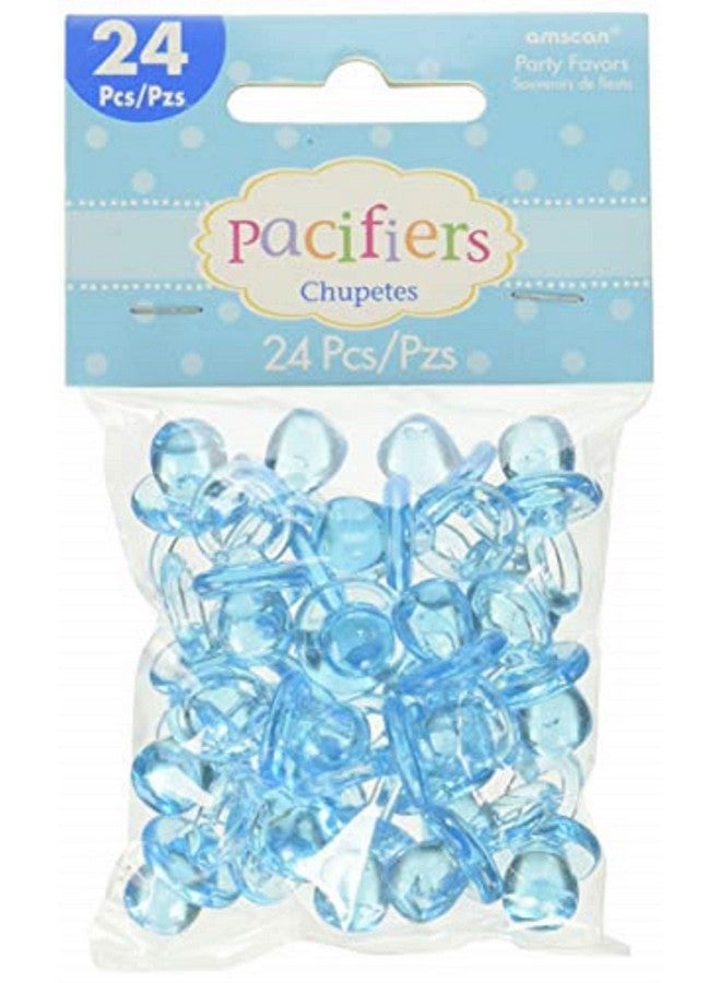 Amscan Blue Pacifier Baby Shower Favor Charms 24Ct - Image 3