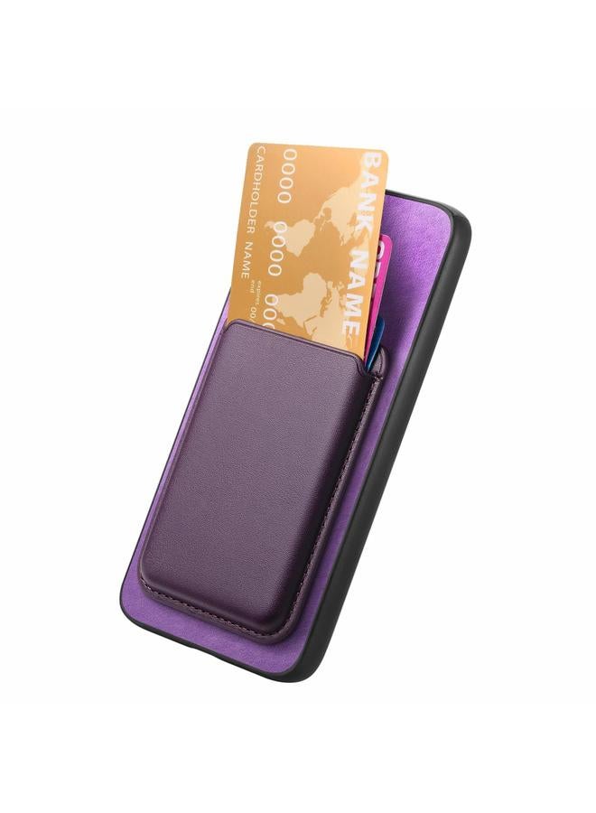 S-TOP Case For Realme GT5 5G Retro Magsafe Card Bag PU Back Cover Phone Case - Image 3