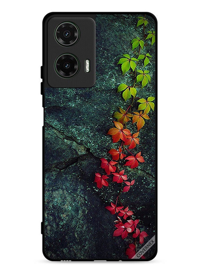 Covernex غطاء حماية موتورولا موتو G35 5G بأوراق جميلة - Image 1