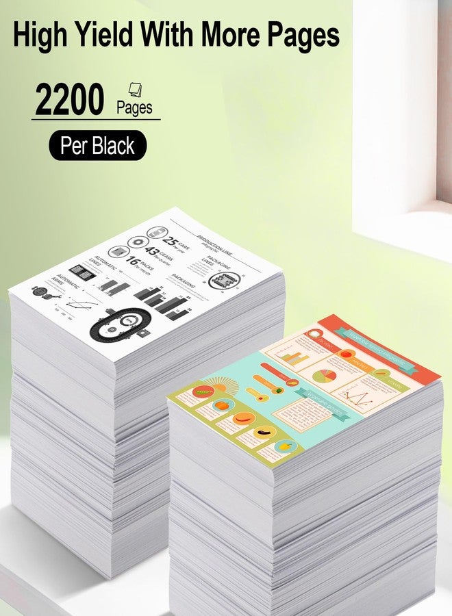 greencycle 305A Black Compatible Toner Cartridge Replacement for HP 305A CE410A Toner Works on Laser Jet Pro 400 Color M451nw M451dw M451dn MFP M475dn M475dw M375nw Printer - 2 Pack CE410A, Black - Image 3