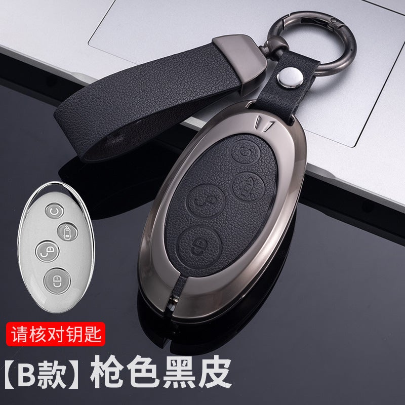 For Byd Genuine Leather Key Case Byd Song Pro Han Ev Tang Dmi Qin Pro Song Max Yuan E2 Fashion Bag Buckle - Image 4