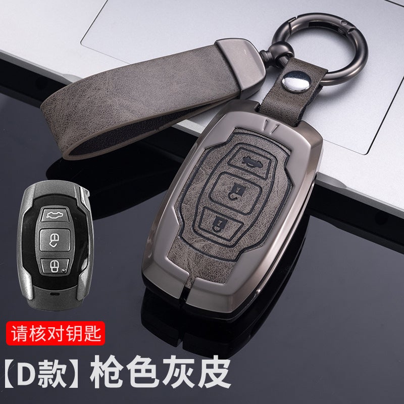 For Byd Genuine Leather Key Case Byd Song Pro Han Ev Tang Dmi Qin Pro Song Max Yuan E2 Fashion Bag Buckle - Image 3