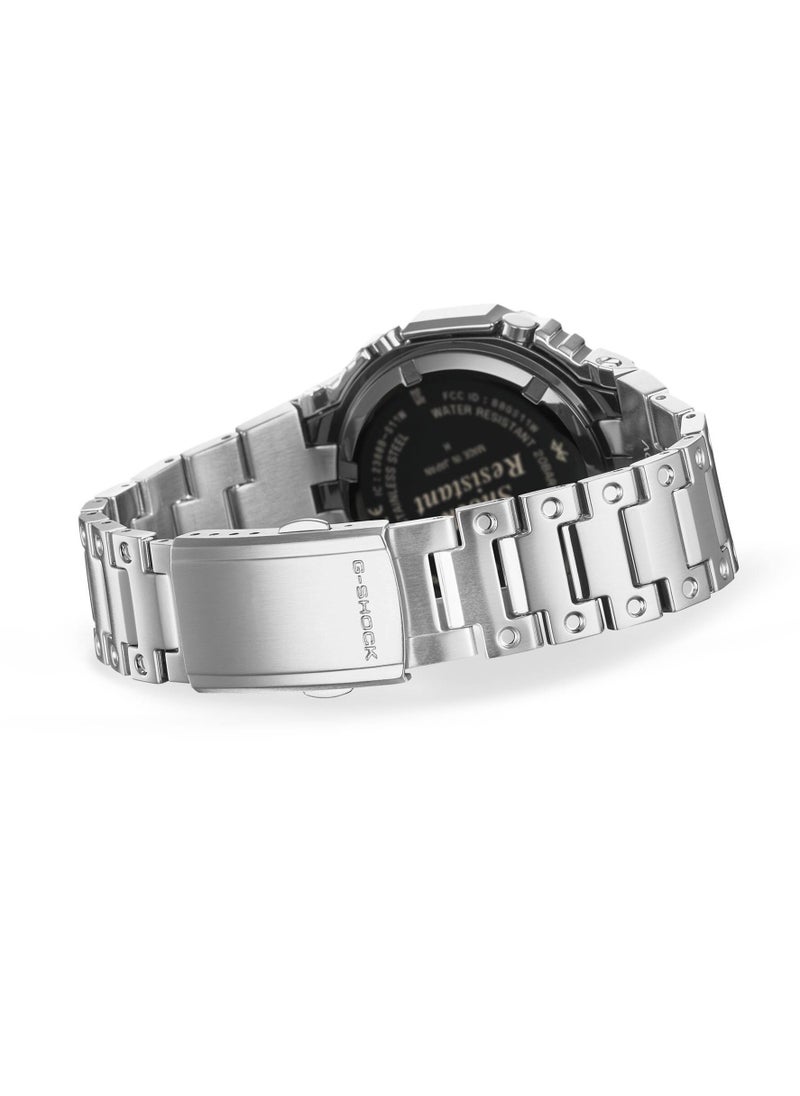 G-SHOCK - Analog+Digital Blue Dial Bluetooth Stainless Steel Men's Watch - Image 1