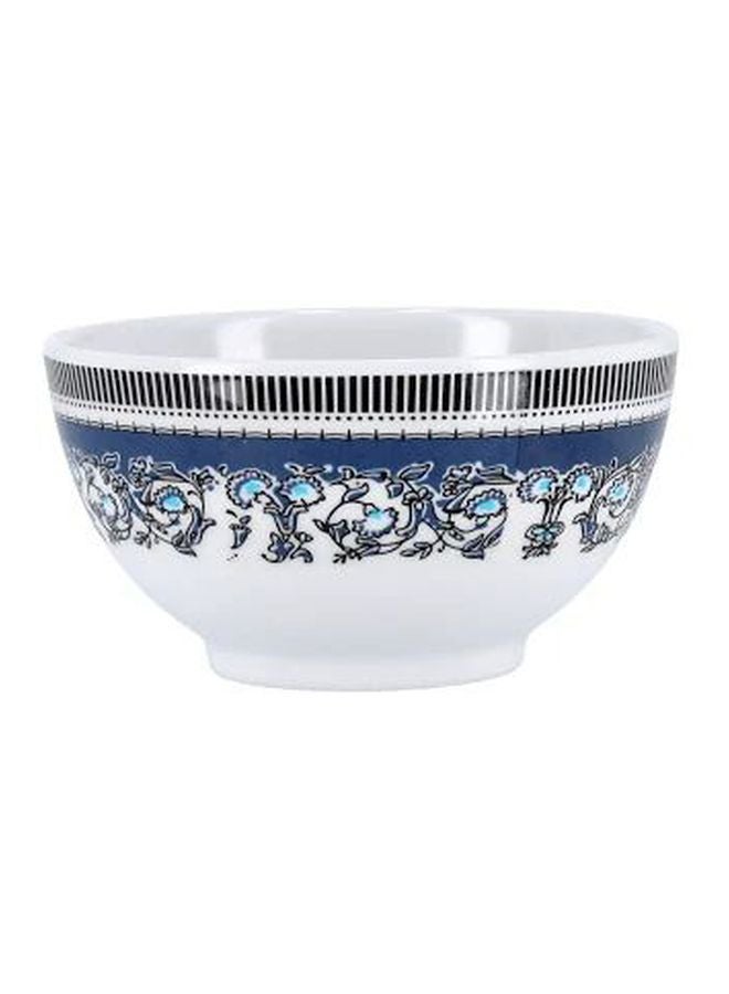 Royalford Rice Bowl White/Blue/Black 3.5inch - Image 1