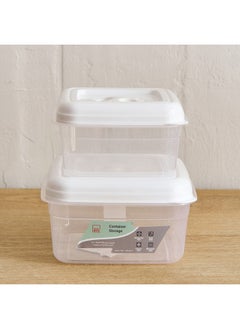 Home Box Spectra 2-Piece Vent Diamond Container Set 1700 ml  - Image 2