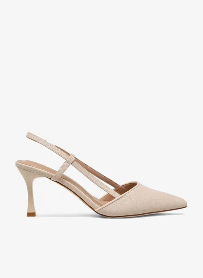 Flora Bella Women Flared Heel Slingback Shoes