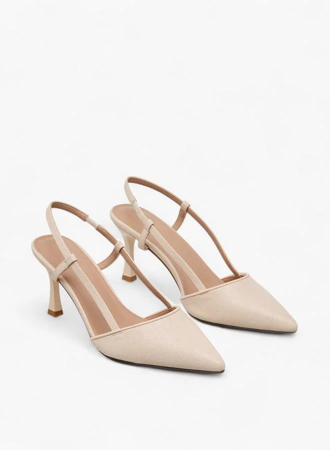 Flora Bella By Shoexpress Flora Bella Women Flared Heel Slingback Shoes