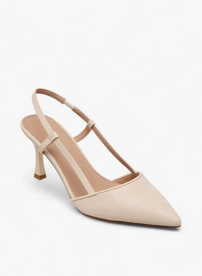 Flora Bella By Shoexpress Flora Bella Women Flared Heel Slingback Shoes