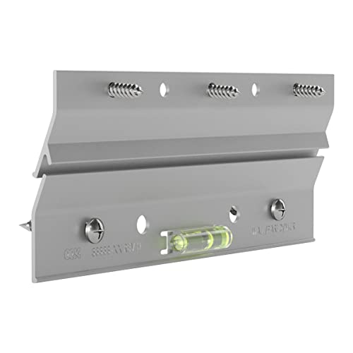 OOK 55310 French Cleat, Picture and Mirror Hanger with Hardware, 60lb, Aluminum (7 Piece) - Image 1