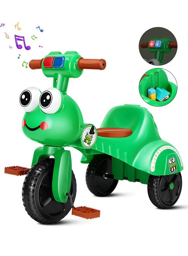 دوركو دراجة ثلاثية العجلات قابلة للطي للأطفال مع إضاءة وموسيقى - Image 1