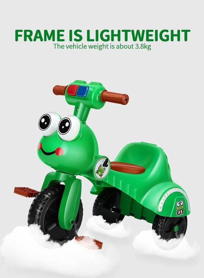 دوركو دراجة ثلاثية العجلات قابلة للطي للأطفال مع إضاءة وموسيقى - Image 4