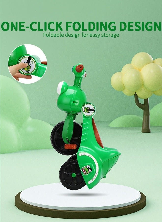 دوركو دراجة ثلاثية العجلات قابلة للطي للأطفال مع إضاءة وموسيقى - Image 3