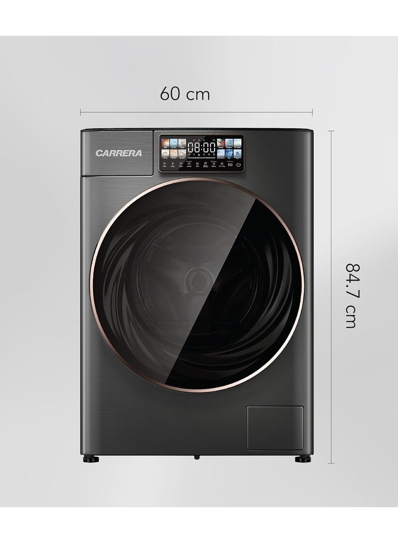 Carrera Carrera Washing Machine – 10kg Washer & 6kg Dryer, 1400RPM, Inverter Technology, Ozone Cleaning, Intelligent Color Display, Direct Drive, Drum Clean Plus  - Image 5