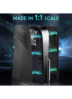 S-Color PS5 Faceplate Accessories with Cooling Vent Face Plate Console Cover Shell for Playstation 5 Disc Edition  - Image 4