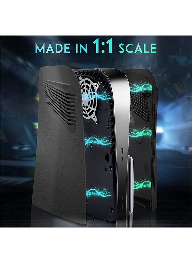 S-Color - PS5 Faceplate Accessories with Cooling Vent Face Plate Console Cover Shell for Playstation 5 Disc Edition - Image 1