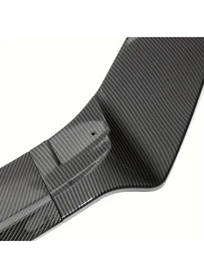 Carbon Fiber Front Bumper Lip Spoiler Splitter For Volkswagen Golf Mk7 7.5 GTI R Bumper Lip Diffuser Car Modification - Image 4