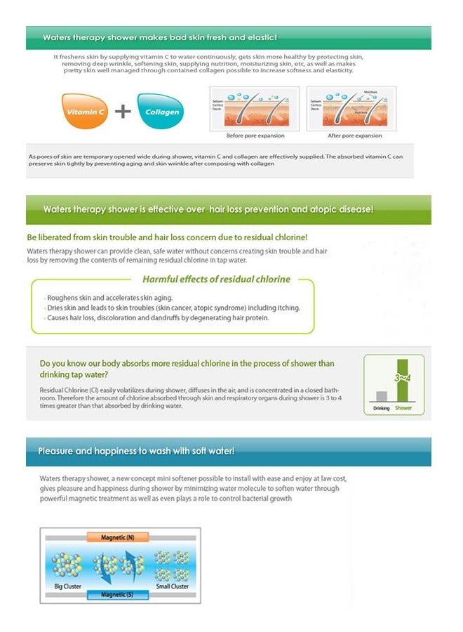 ووترز ثيرابي شاور عبوة الدش المعالج بنكهة الافندر - Image 2