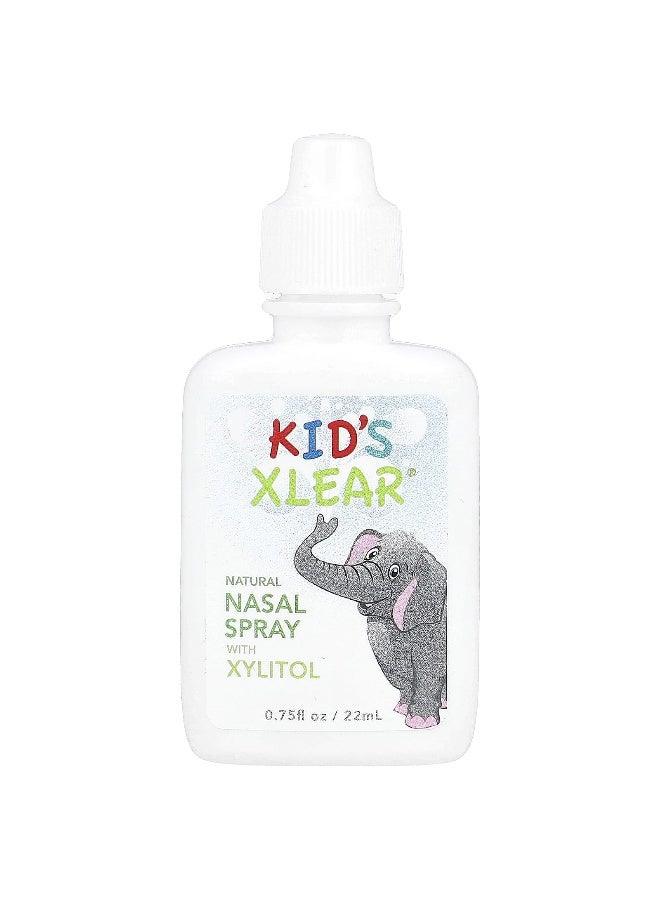 Xlear Xlear, Kid's Xlear®, Natural Saline Nasal Spray, 0.75 fl oz (22 ml)  - Image 1