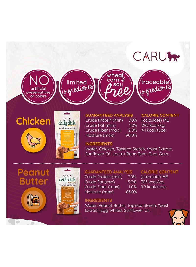 CARU Daily Dish Smoothies Chicken Smoothies Dog Food 56 Gr - Image 5