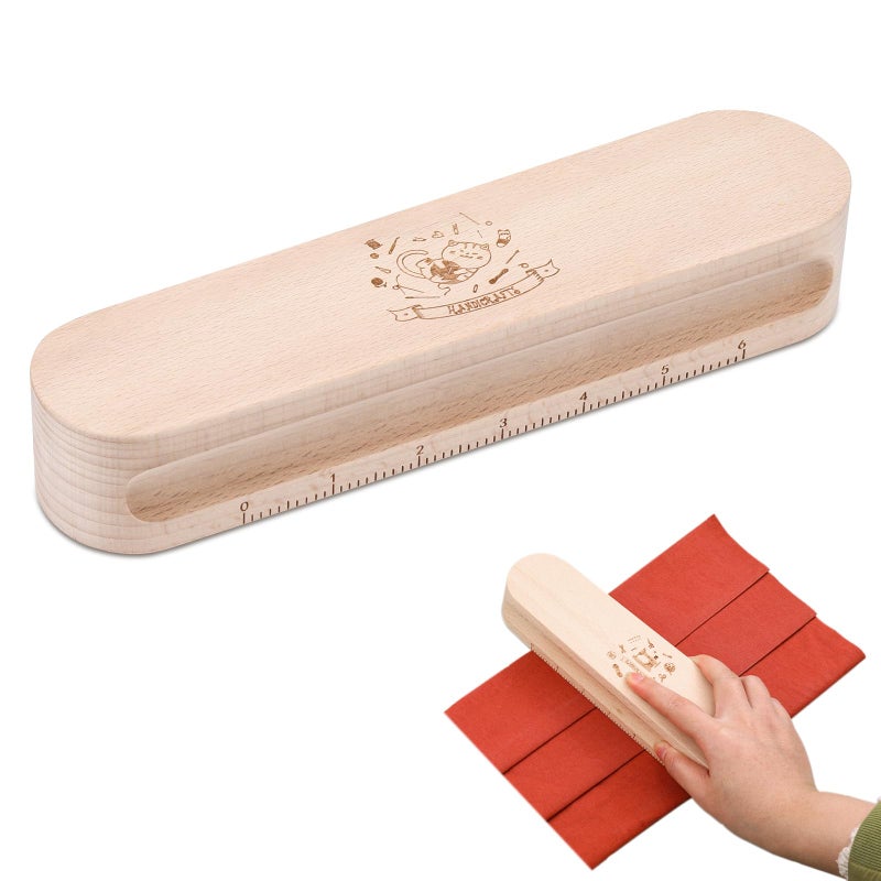 Fteven Tailors Clapper Wooden Clapper for Quilting, Professional Hardwood Tailors Clapper for Quilting and Ironing, Multipurpose Quilting Supplies Quilting Tools for Wrinkle Sewing, Fabric Folds - Image 1