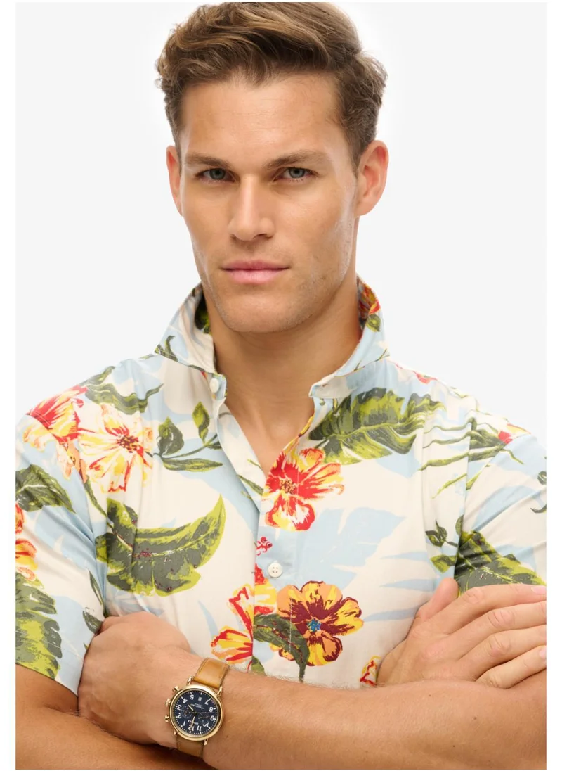 سوبر دراي Hawaiian Print Shirt