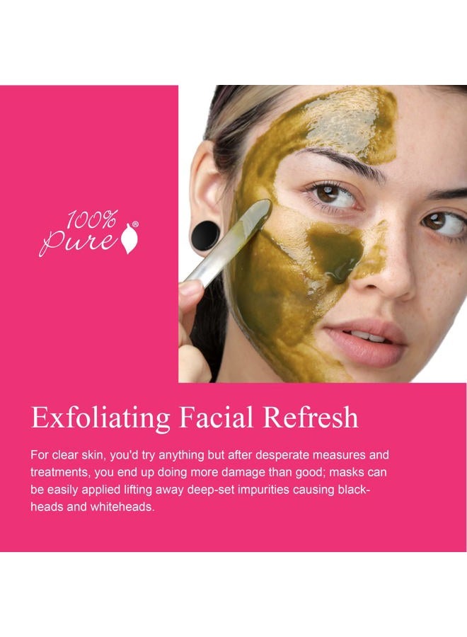 100 % Pure Tea Tree Deep Detox Face Mask & Deep Pore Cleanse Natural Skin Care Unclog & Detoxify Acne Blemish Treatment For Oily Skin - Vegan - 1.7oz - Image 4