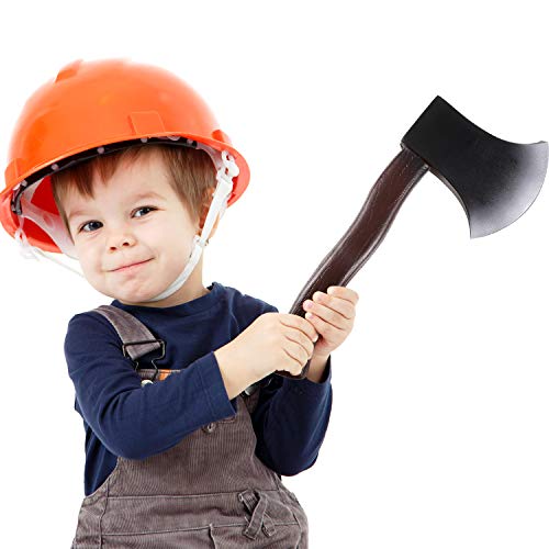 Hsei 2 Pieces Halloween Axe Foam Hatchet Props Trick Props Fake Axes for Halloween Costume Party - Image 5