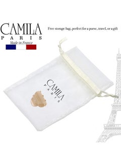 CAMILA Camila Paris CP3293 French Hair Clip for Women, Small Nude Girls Hair Claw Clips Fashion Durable Hair Accessories for Women, Luxury Ladies Strong Hold No Slip Grip Clamp, Made in France  - Image 5