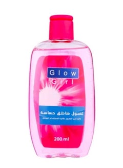 جلو جيرل  غسول نسائي للمناطق الحساسة 200 مل و جلو جيرل منظف يومي للمناطق الحميمة بخلاصة الشاي الاخضر والصبار 150 مل  - Image 2