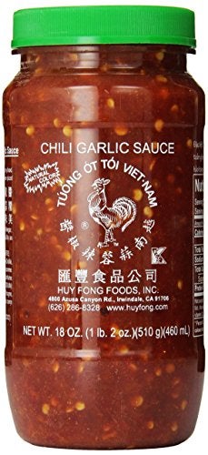 Huy Fong Sauce Chili Garlic,18 oz - Image 1