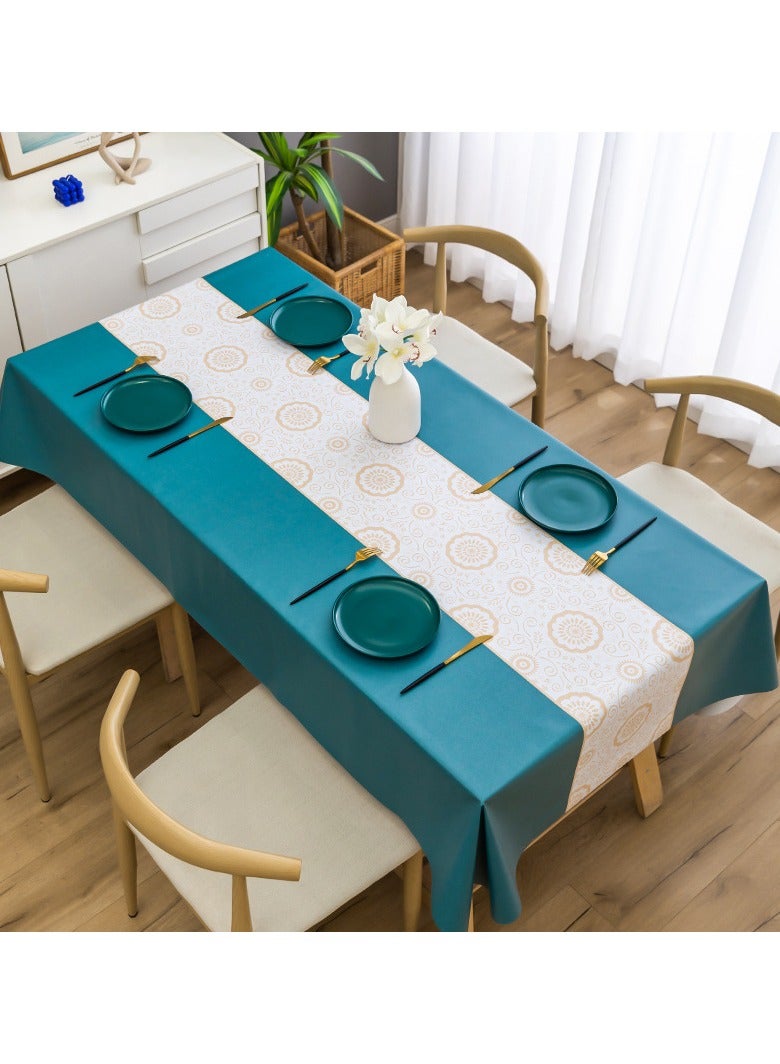 EBMINI New PVC Waterproof Dining Table Cloth 
