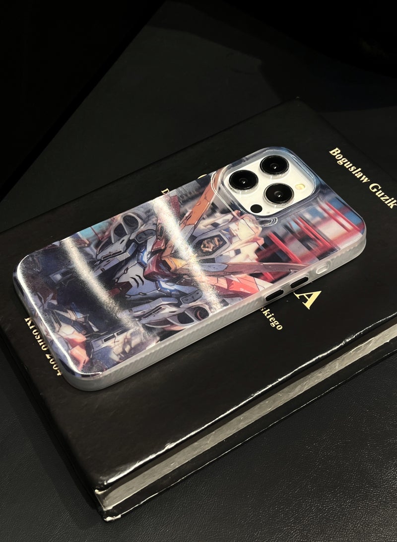 3D Mecha Guardian Series Case - iPhone 15 Pro Max