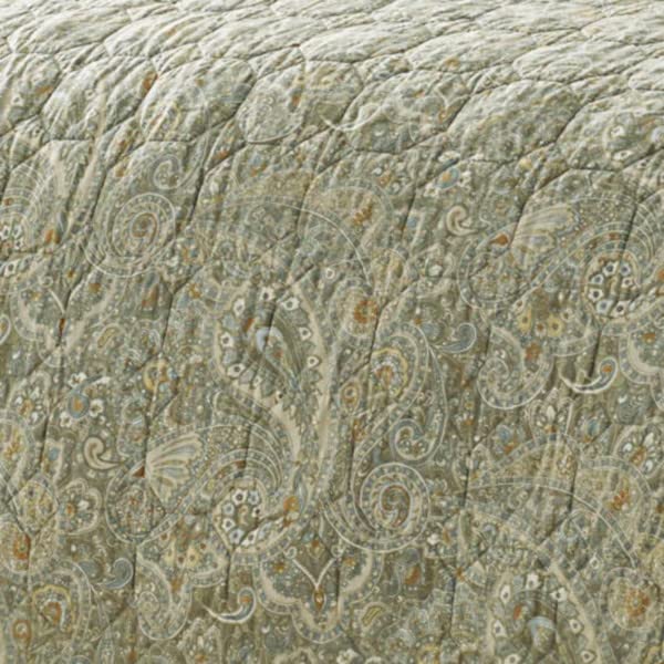 Stone Cottage - Queen Quilt Set, Reversible Cotton Bedding with Matching Shams, Ideal Bedding Set (Emilia Green, Full/Queen) - Image 5