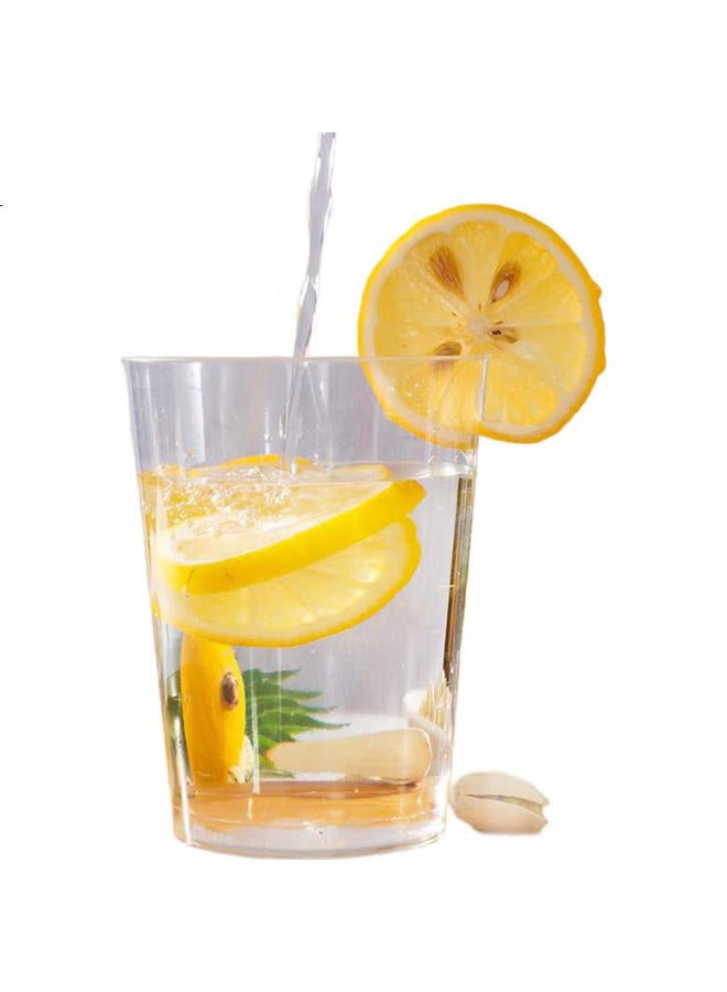 All-round Quanshi Disposable Aviation Cups, 300Ml*100 Pieces, Hard Plastic Space Cups, Octagonal Cups, Water Cups, Beverage Cups, Tea Cups, Wine Cups - Image 1