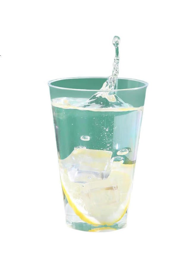 All-round Quanshi Disposable Aviation Cups, 300Ml*100 Pieces, Hard Plastic Space Cups, Octagonal Cups, Water Cups, Beverage Cups, Tea Cups, Wine Cups - Image 2