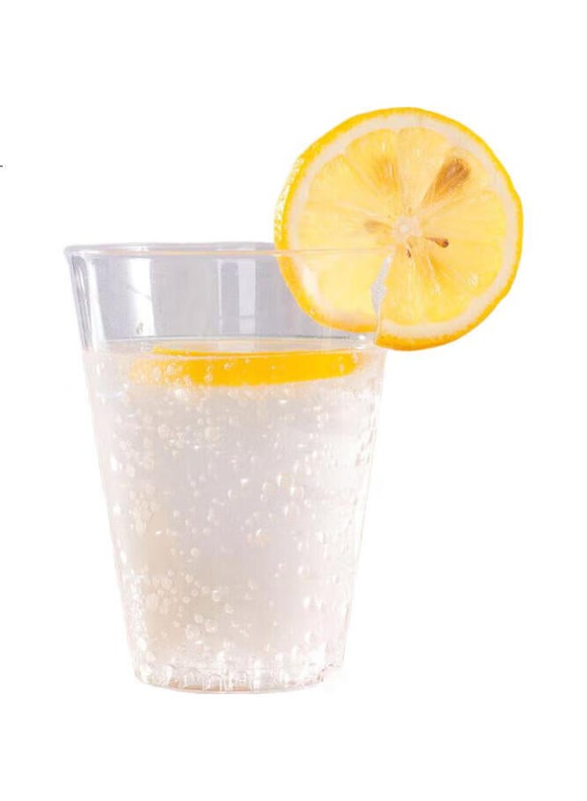 All-round Quanshi Disposable Aviation Cups, 300Ml*100 Pieces, Hard Plastic Space Cups, Octagonal Cups, Water Cups, Beverage Cups, Tea Cups, Wine Cups - Image 3