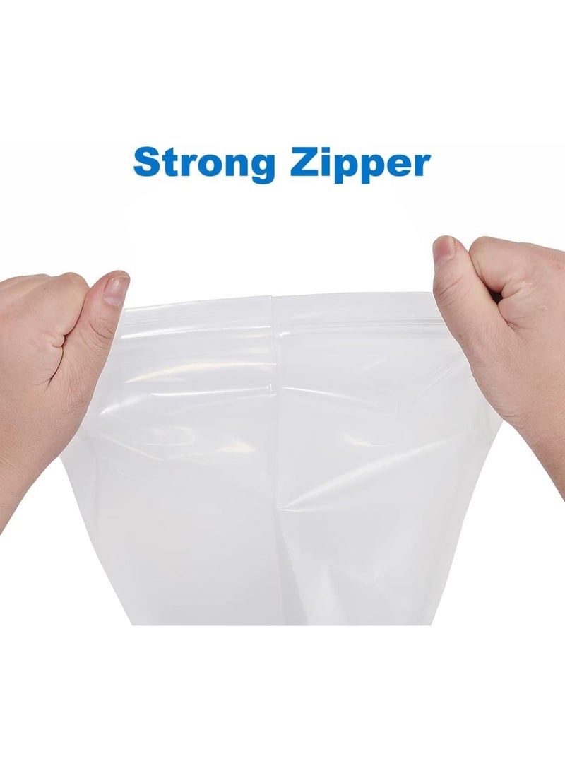 Zikra 2‚Äù x 3‚Äù Reclosable Zip Bags (200 Count), Heavy-Duty 2 Mil Clear Resealable Poly Bags for Jewelry, Coins, Beads, Pills, and Small Items - Image 5