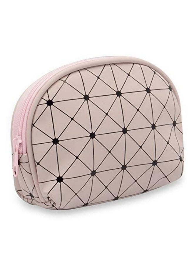 NFI essentials NFI essentials Set of 3 Makeup Pouch Cosmetic Pouch Vanity Pouch Travel Organizer Toiletry Pouch for Women Zippered Pouch Set, Large, Medium, Small Makeup Bag  - Image 2