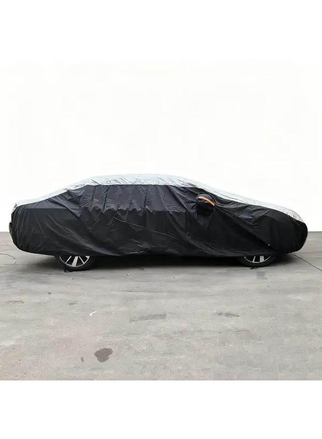 All Weather Outdoor Car Cover SUV XL Heavy Duty Sun Protection Full Vehicle Exterior Hail Proof Protection Against Snow Leaves Bird Droppings For Sedan Hatchback Wagon Truck Van - Image 3
