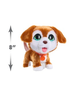 Just Play Furreal Poop-A-Lots Big Wags Interactive 8-Inch Walking Plush Stuffed Animal, Pooping Puppy With Leash, 14-Pieces, Kids Toys For Ages 4 Up  - Image 5