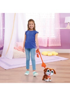 Just Play Furreal Poop-A-Lots Big Wags Interactive 8-Inch Walking Plush Stuffed Animal, Pooping Puppy With Leash, 14-Pieces, Kids Toys For Ages 4 Up  - Image 3