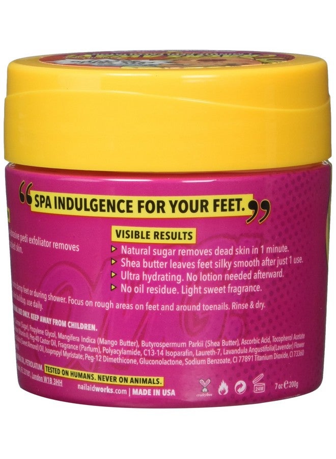 Nail-aid Cracks Away 1 Minute Pedi Exfoliator Clear Mango 7.0 Fluid Ounce - Image 3