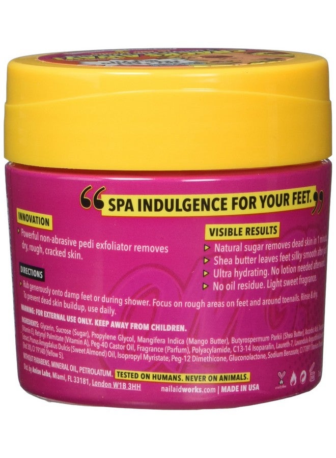 Nail-aid Cracks Away 1 Minute Pedi Exfoliator Clear Mango 7.0 Fluid Ounce - Image 2