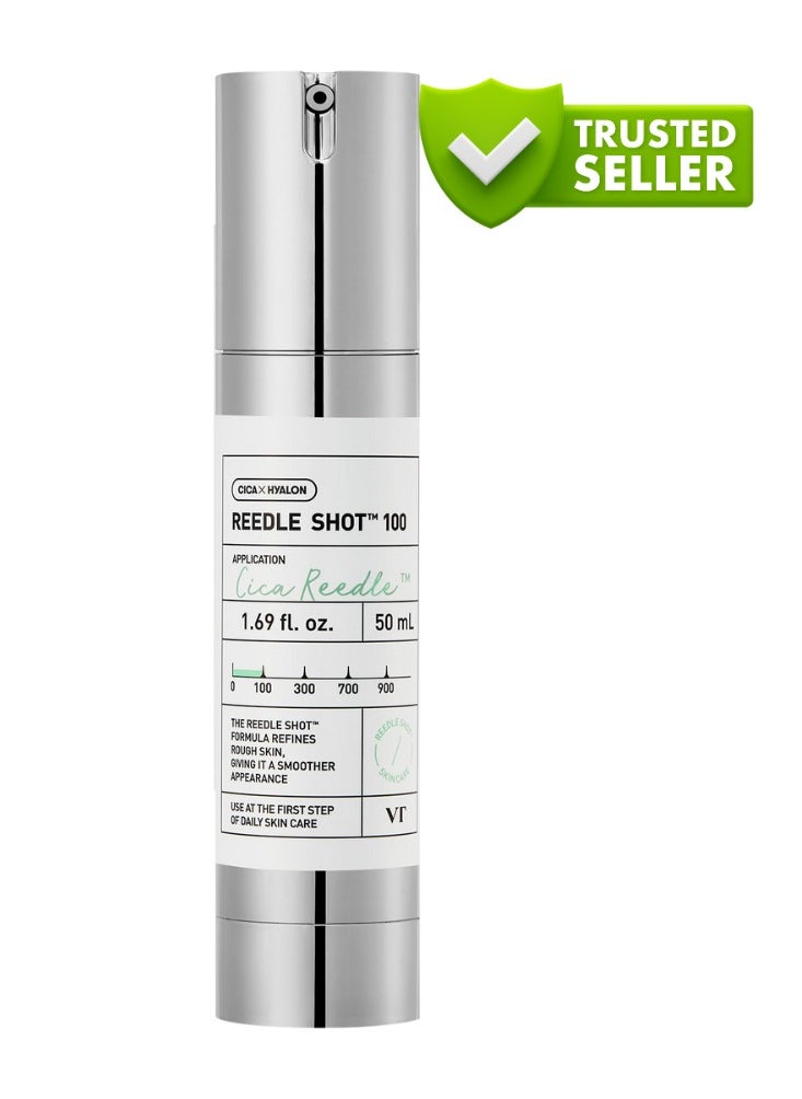 VT COSMETICS Reedle Shot 100 Essence for All Skin Types, 50ml  - Image 1
