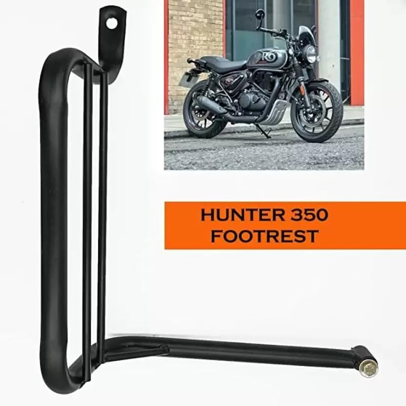 0TO6 Foot Rest Compaitable with HUNTER 350, Black - Image 2
